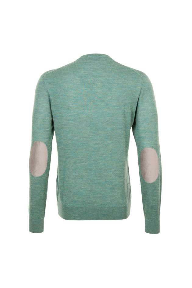 Hackett London Wollpullover in Grün