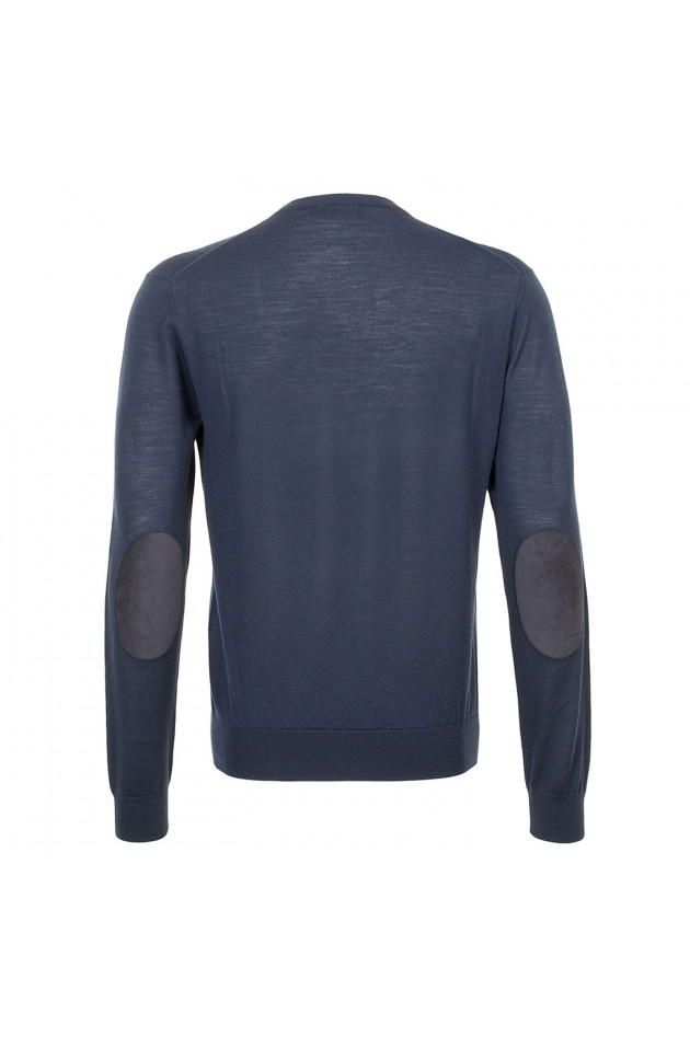 Hackett London Wollpullover in Navy