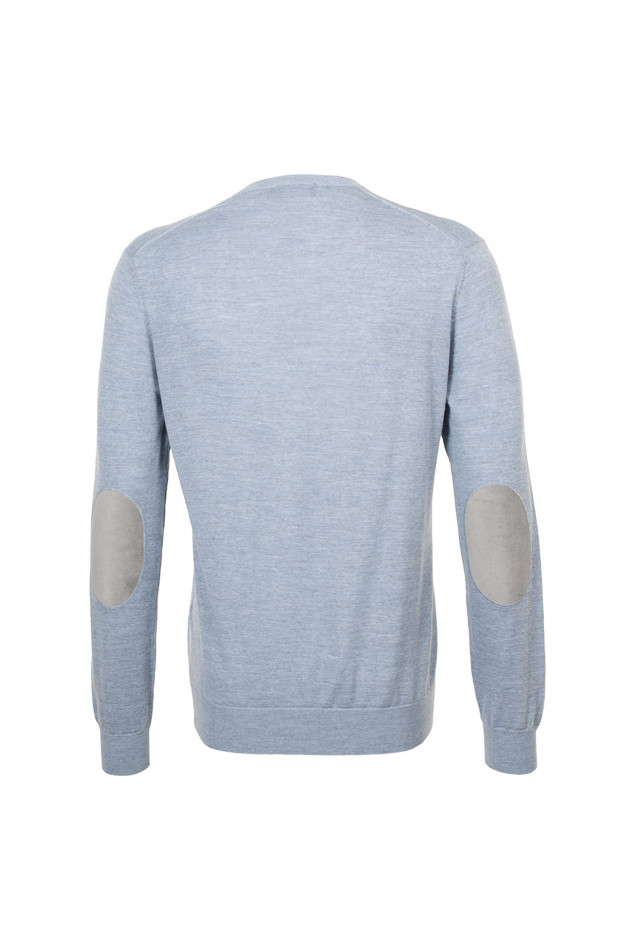 Hackett London Wollpullover in Blau