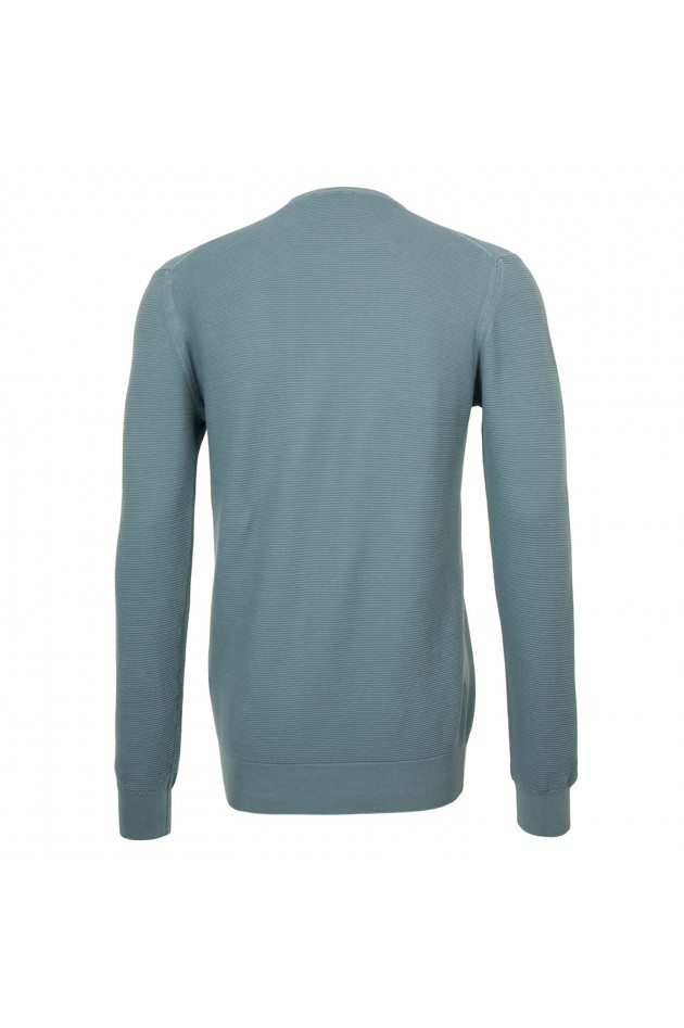 Hackett London Baumwollpullover in Aqua