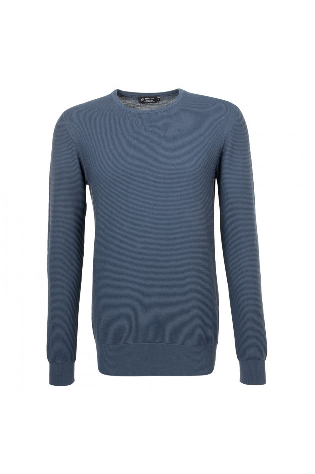 Hackett London Baumwollpullover in Navy