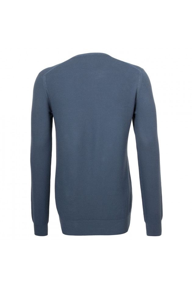 Hackett London Baumwollpullover in Navy