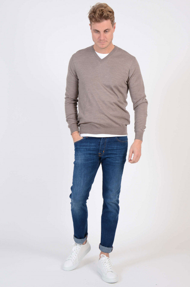 Hackett London Pullover in Beige