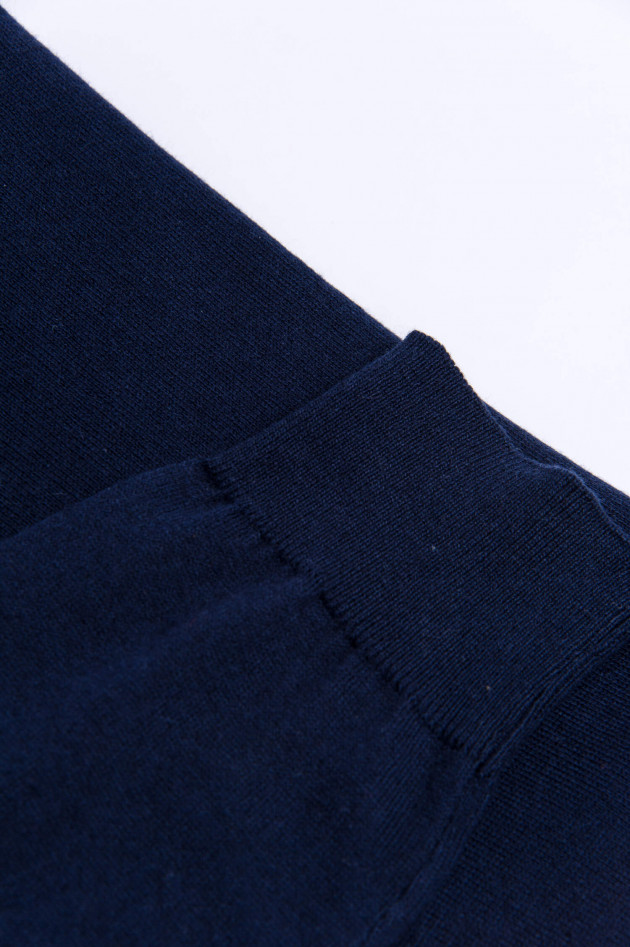 Hackett London Pullover mit V-Ausschnitt in Navy