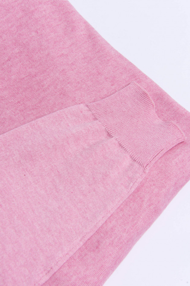 Hackett London Pullover mit V-Ausschnitt in Rosa