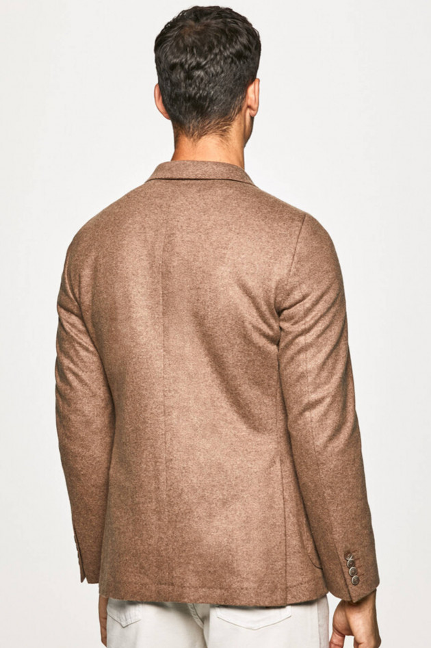 Hackett London Sakko aus Woll-Mix in Taupe