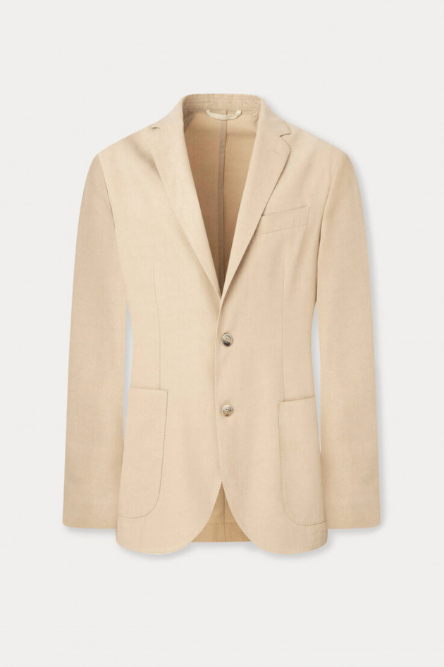 Hackett London Twill Blazer in Beige