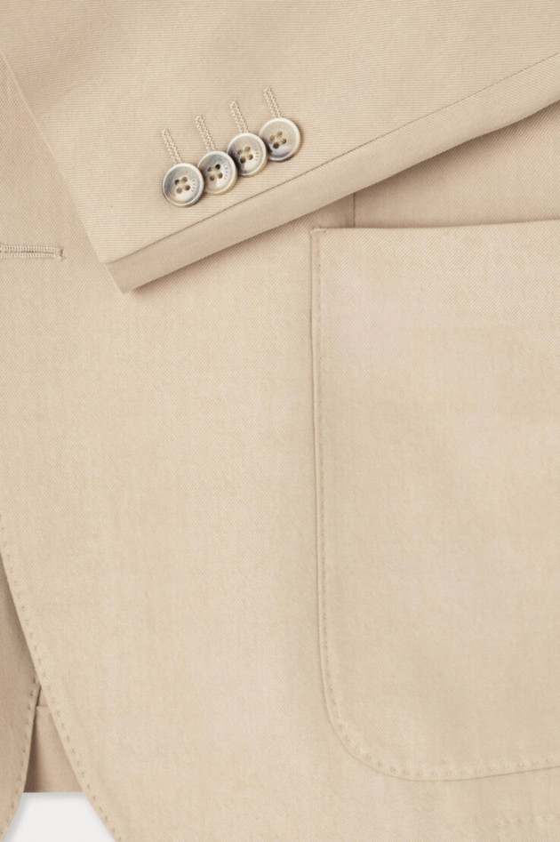Hackett London Twill Blazer in Beige
