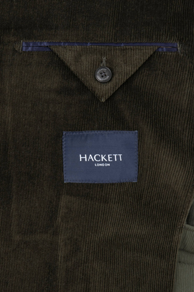 Hackett London Cord Sakko in Khaki