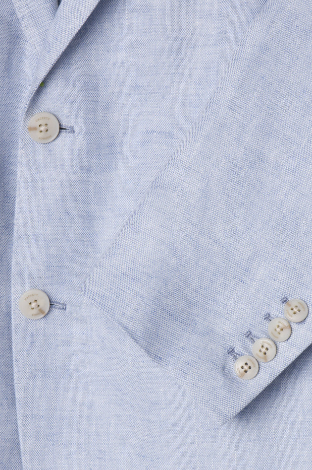 Hackett London Sakko aus Leinen in Hellblau