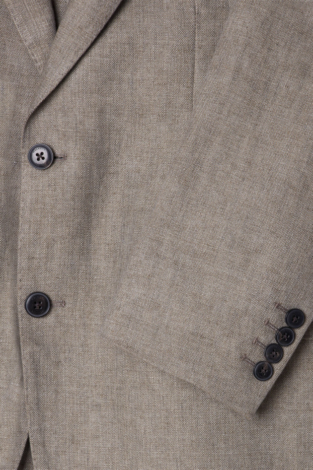 Hackett London Sakko aus Leinen in Taupe