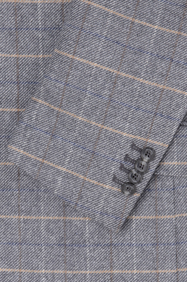 Hackett London Sakko mit Karomuster in Grau