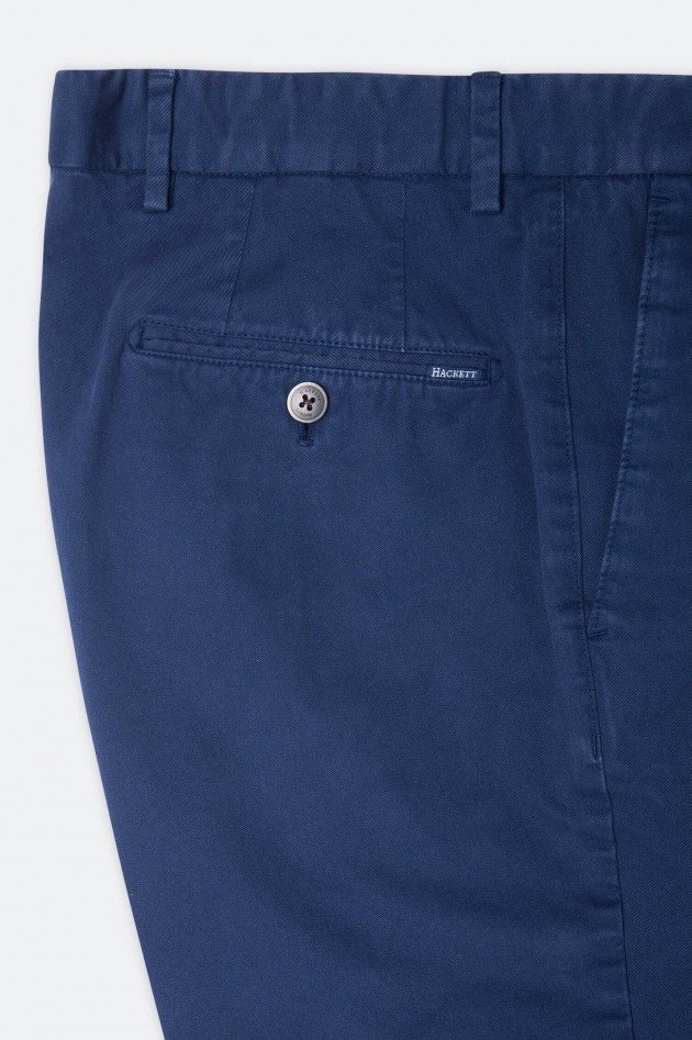 Hackett London Slim Fit Bermuda Shorts in Navy