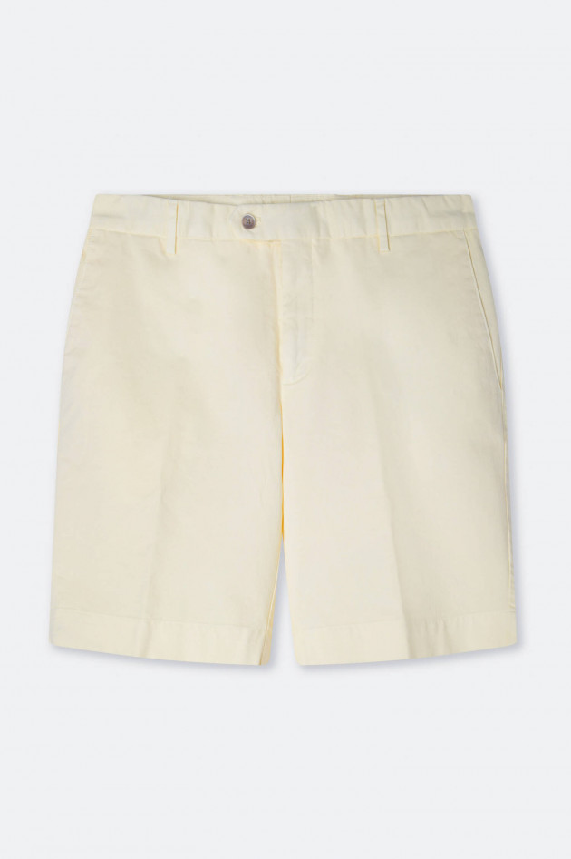 Hackett London Slim Fit Bermuda Shorts in Pastellgelb