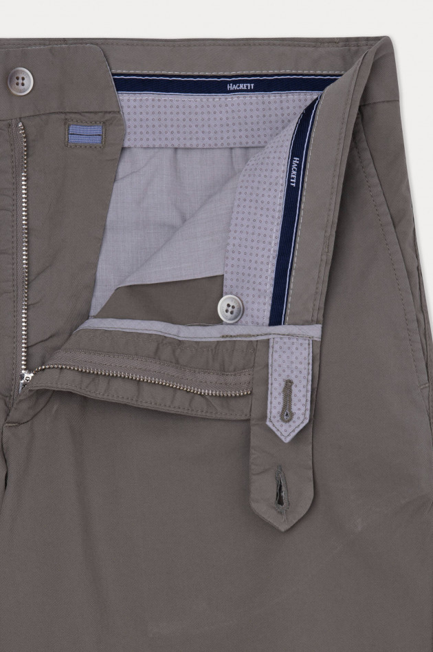 Hackett London Bermudas aus Baumwolle in Grau