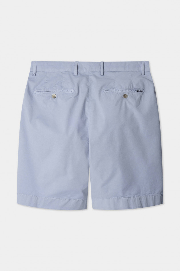 Hackett London Baumwoll-Bermuda in Hellblau