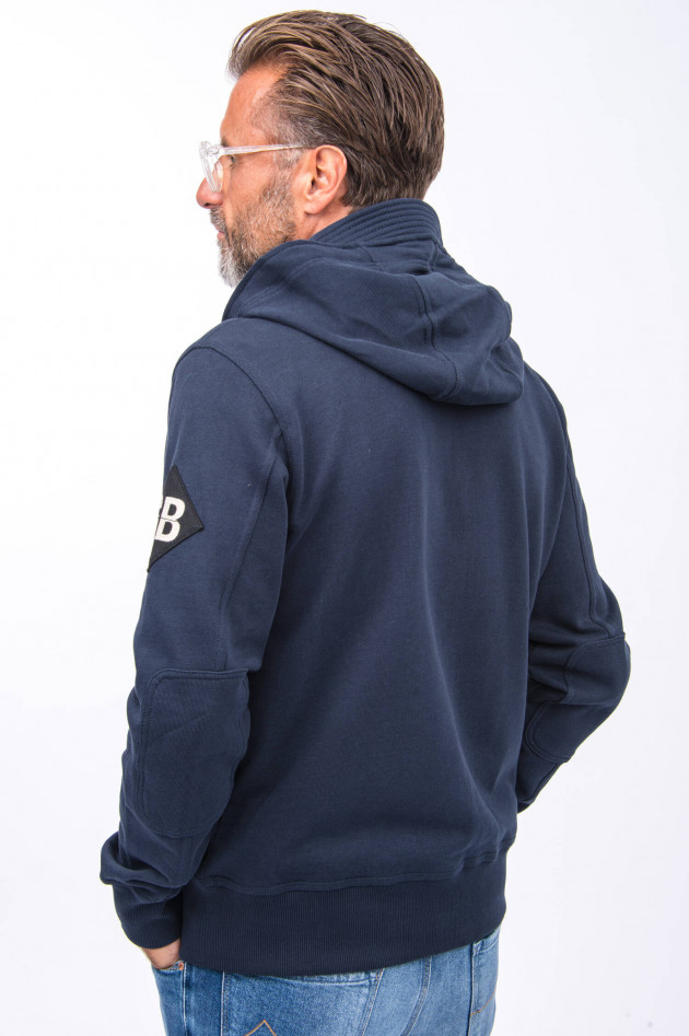 Hackett London Sweatjacke in Navy