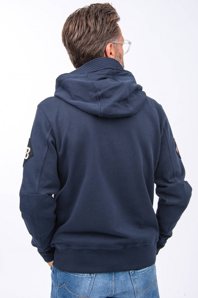 Hackett London Sweatjacke in Navy