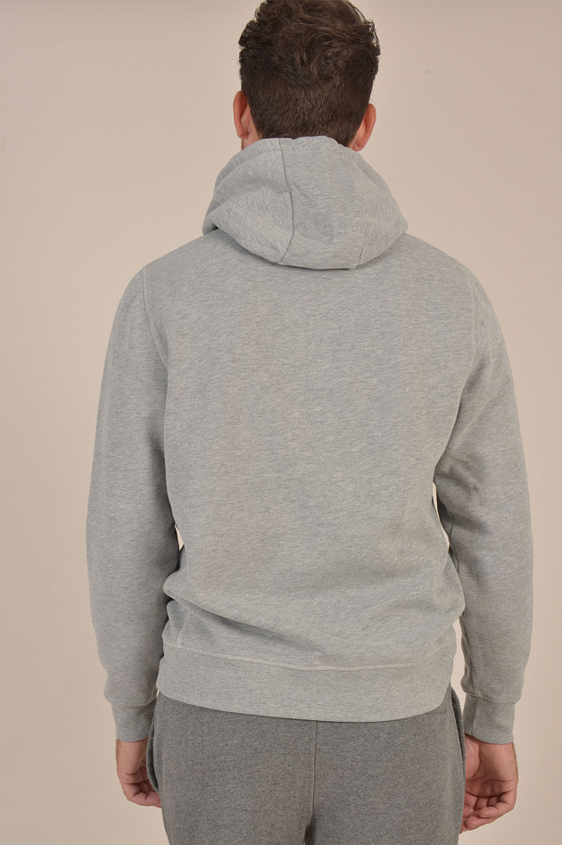 Hackett London Sweater mit Kapuze in Grau
