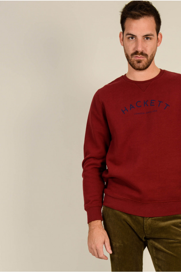 Hackett London Sweater in Bordeaux