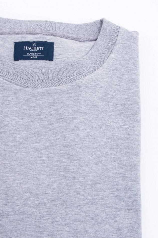 Hackett London Sweater mit Rundhals in Grau