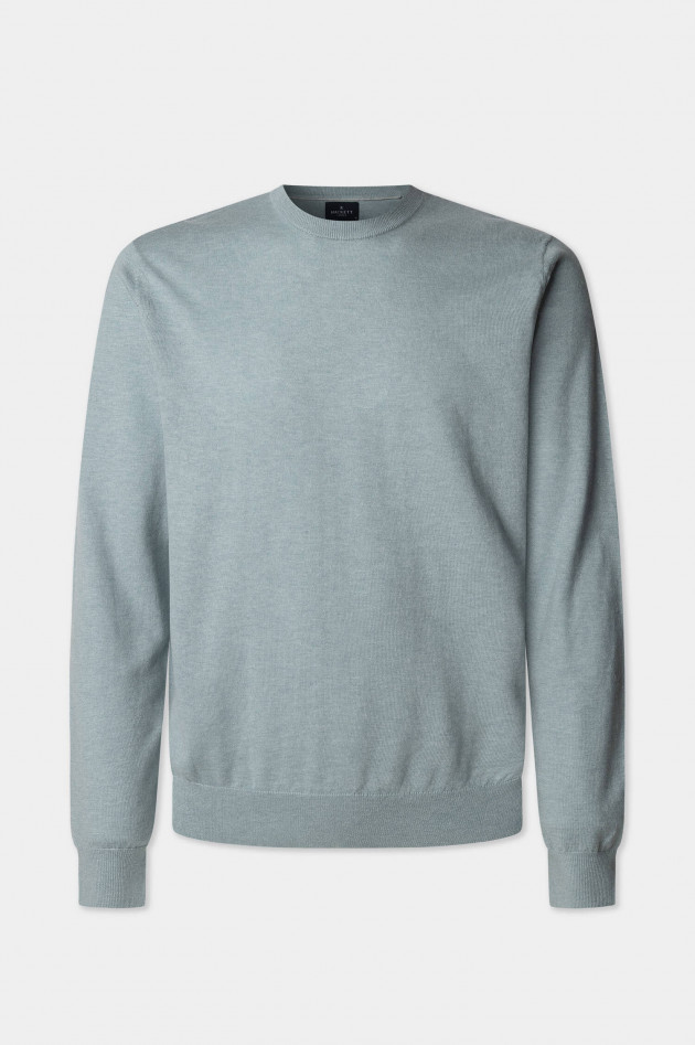 Hackett London Pullover mit Rundhalsausschnitt in Menthol