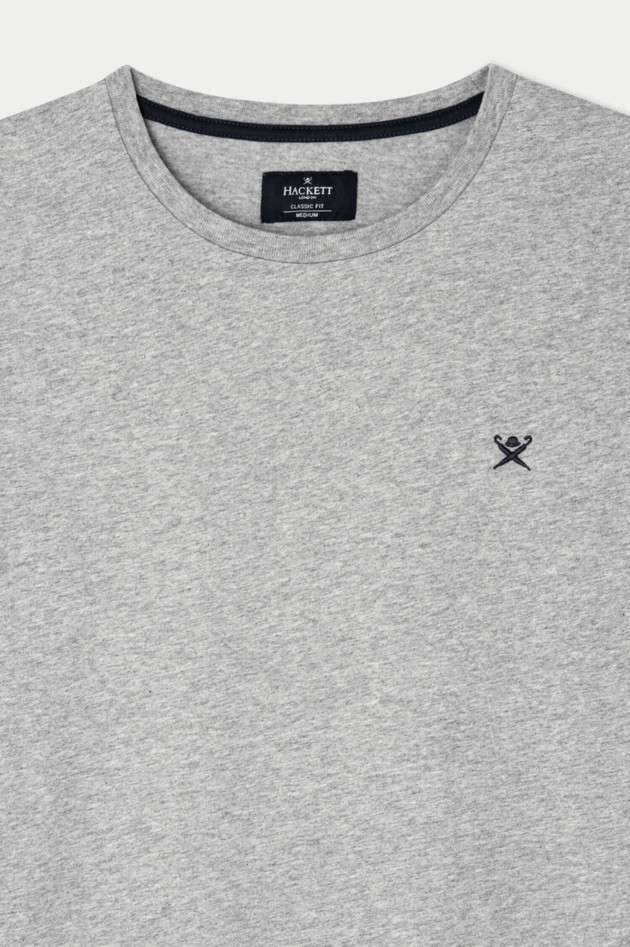 Hackett London T-Shirt aus Baumwolle in Weiß
