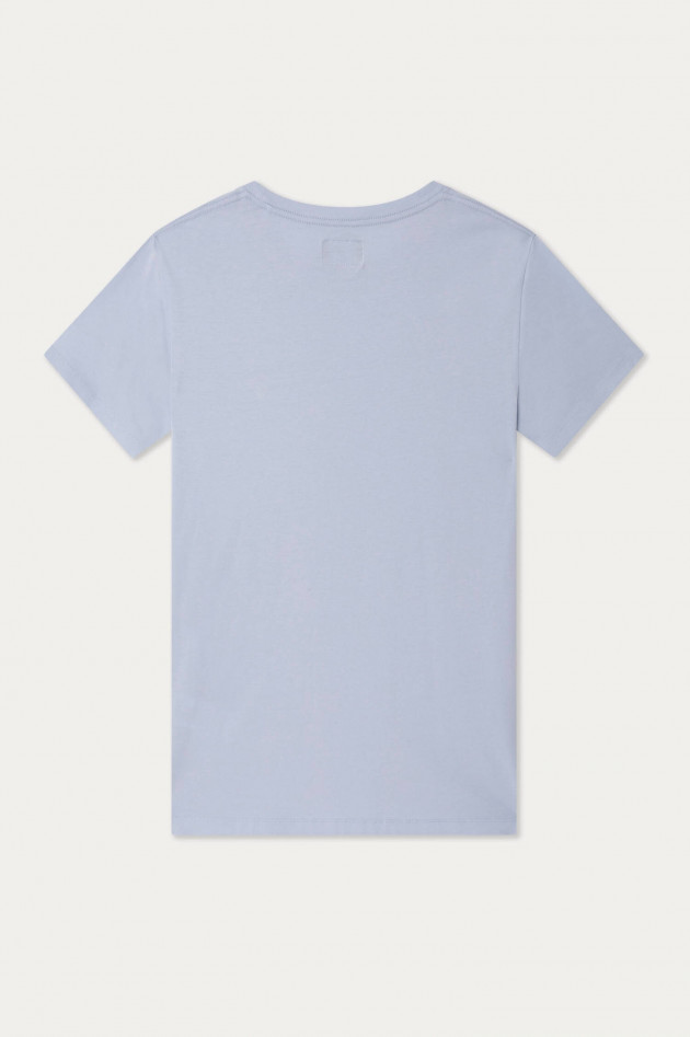 Hackett London T-Shirt aus Baumwolle in Hellblau