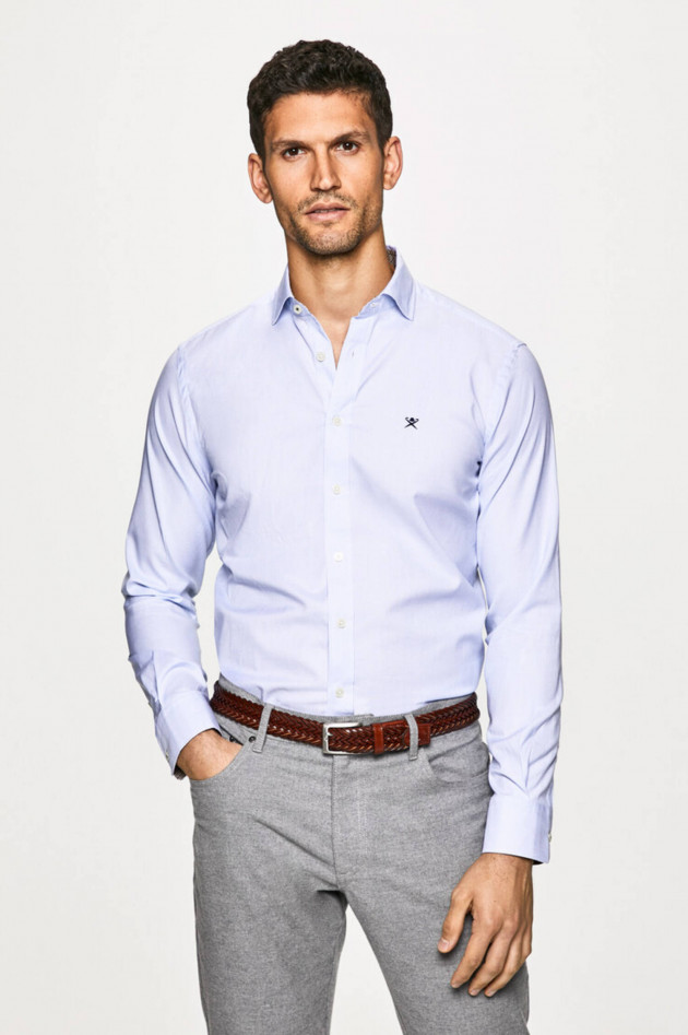 Hackett London Hemd in Hellblau