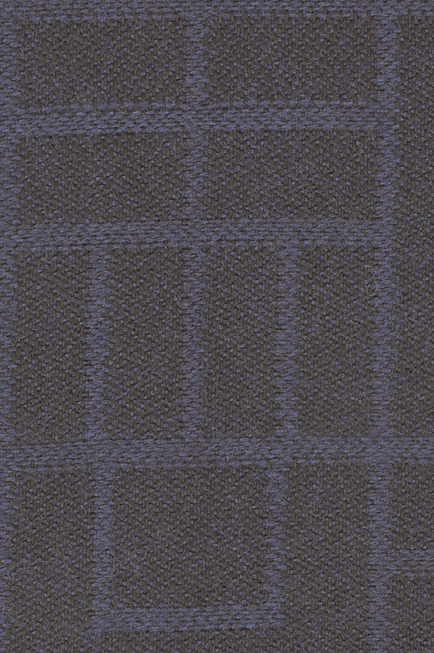 Hackett London Schal in Blau/Schwarz gemustert