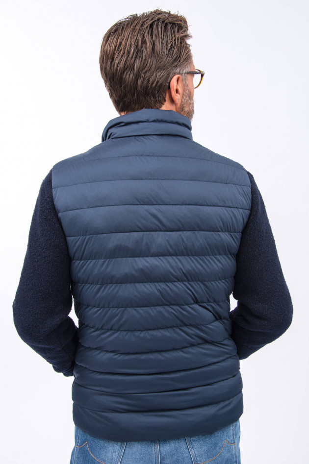 Hackett London Stepp-Gilet in Navy