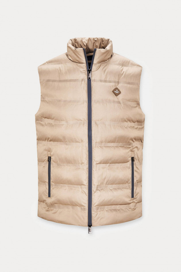 Hackett London Gilet in Sand