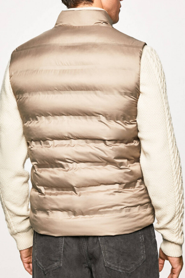 Hackett London Gilet in Sand