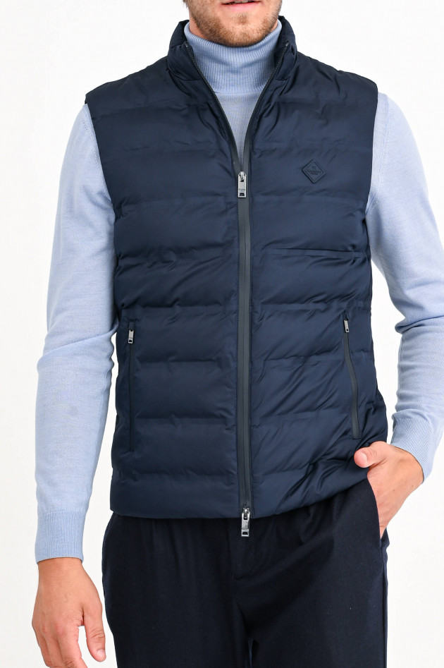 Hackett London Steppweste in Navy
