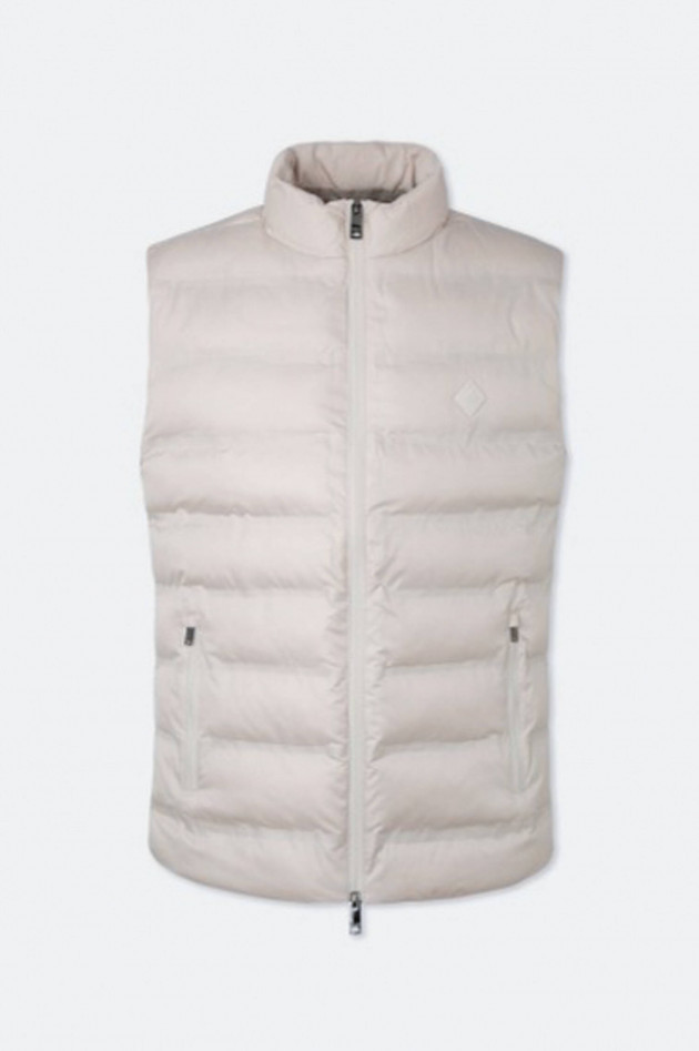 Hackett London Gestepptes Gilet in Creme