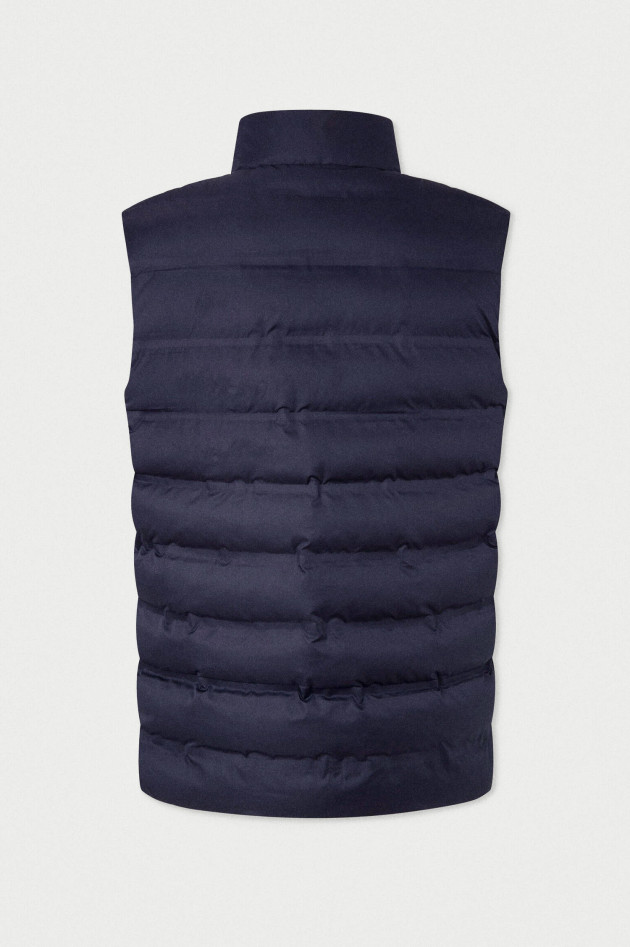 Hackett London Gestepptes Gilet in Navy