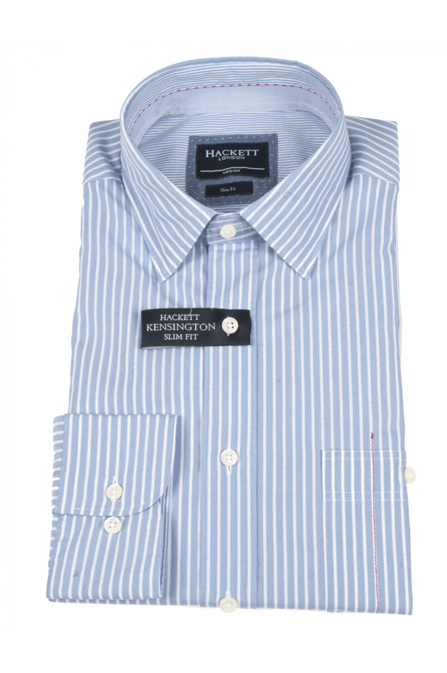 Hackett Hemd Blau/Weiß gestreift