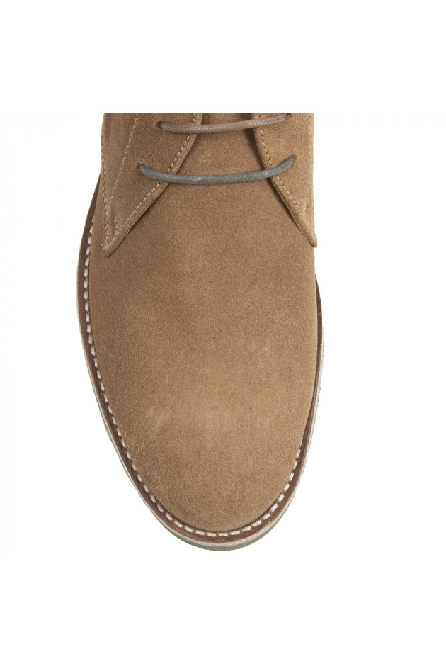 Hackett London Schnürschuh Beige/Grün