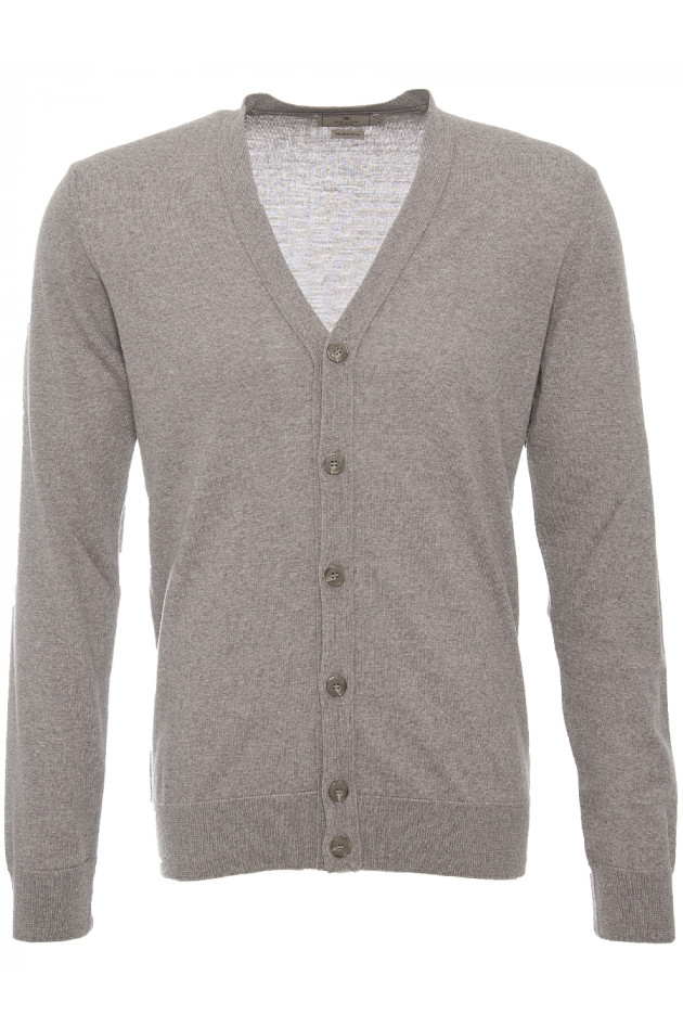 Hackett London Strickweste Taupe
