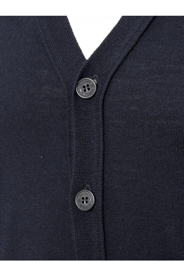Hackett London Strickweste Marine