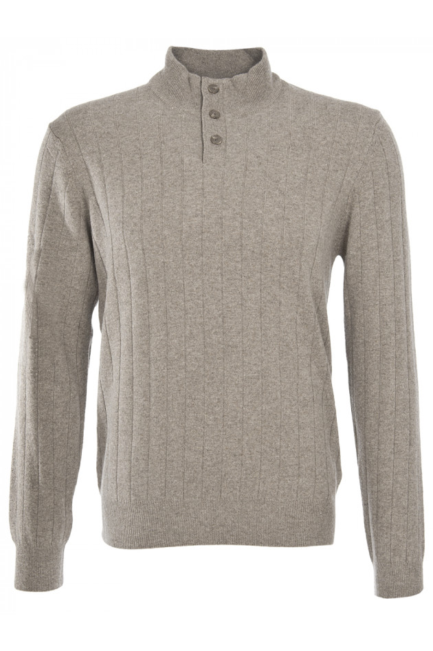 Hackett London Merino Wollpullover Beige