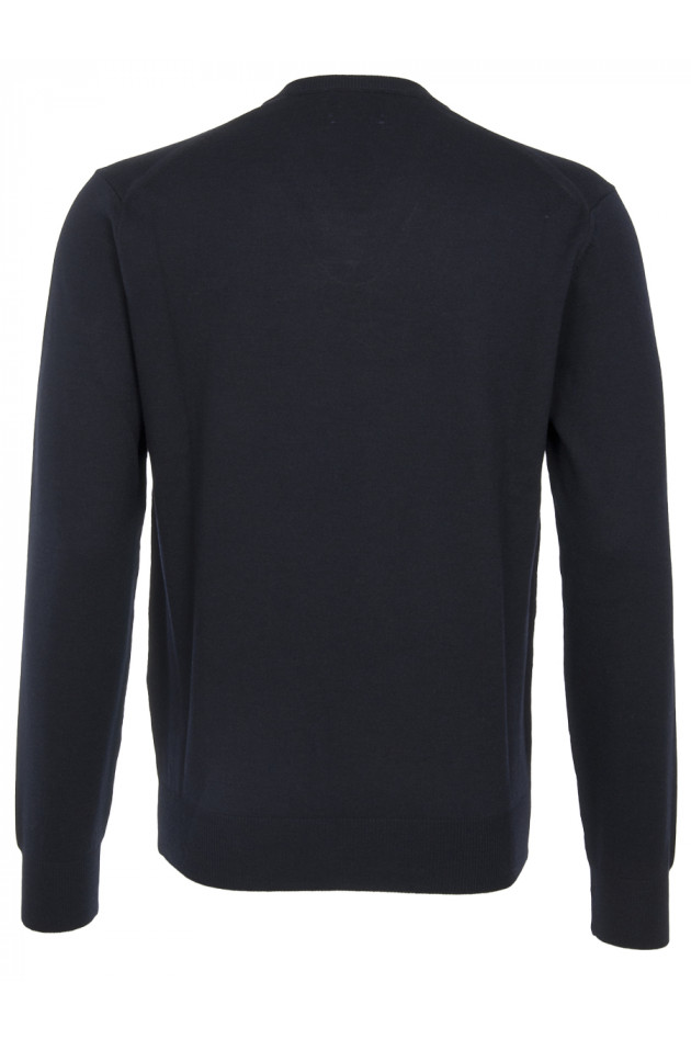 Hackett London Wollpullover Marine