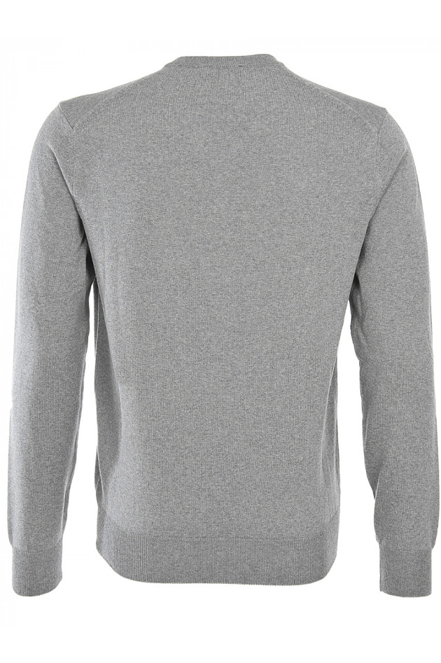 Hackett London Wollpullover Hellgrau