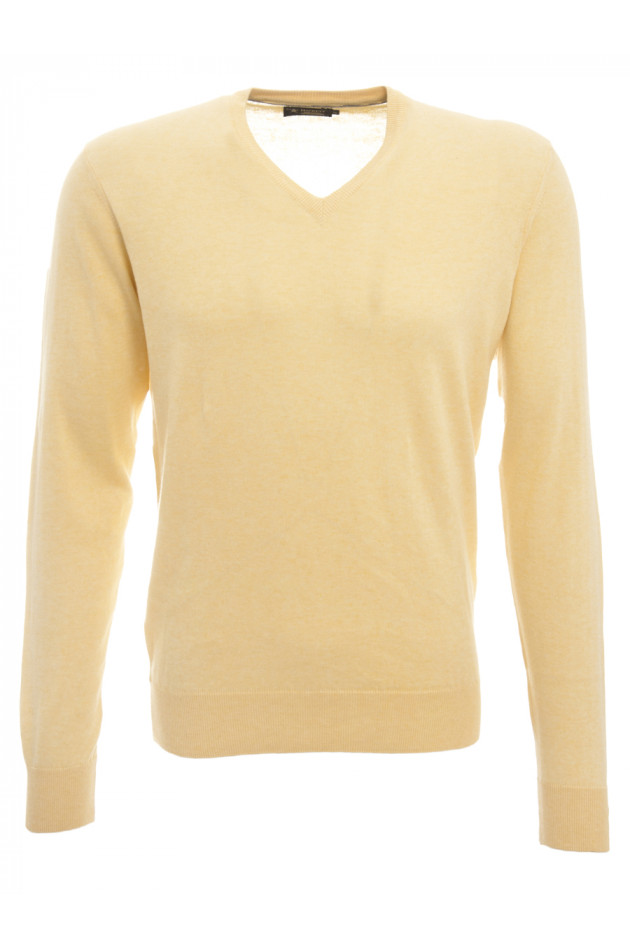 Hackett London Strickpullover in Gelb