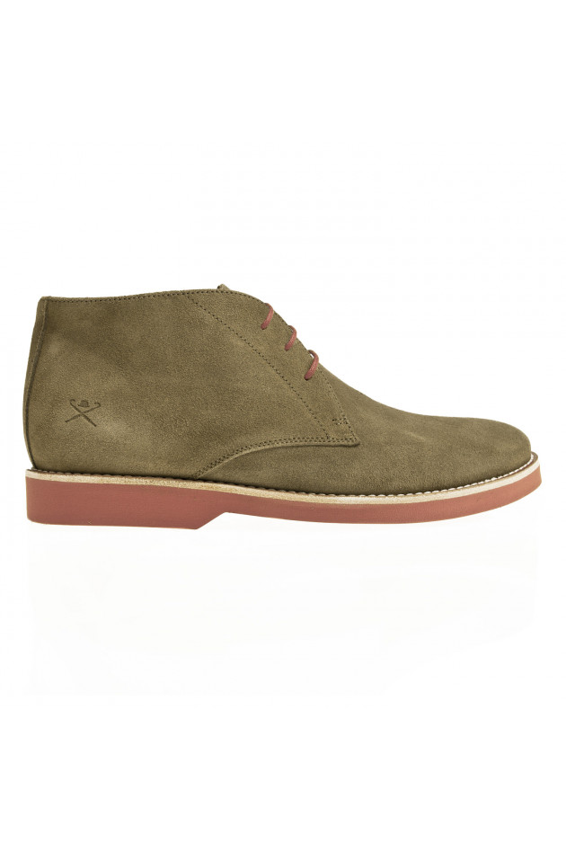 Hackett Schnürschuh in Olive