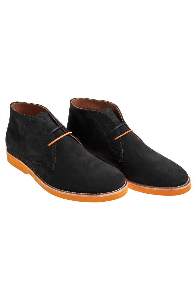 Hackett Schnürschuh in Blau/Orange