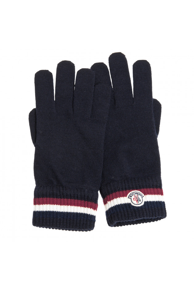 Moncler Handschuhe in Navy