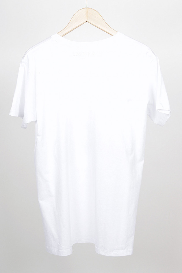 Happiness T-Shirt TROPHY in Schwarz/Weiß