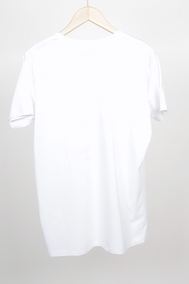 Happiness T-Shirt HAPPINESS BRAND in Weiß/Schwarz