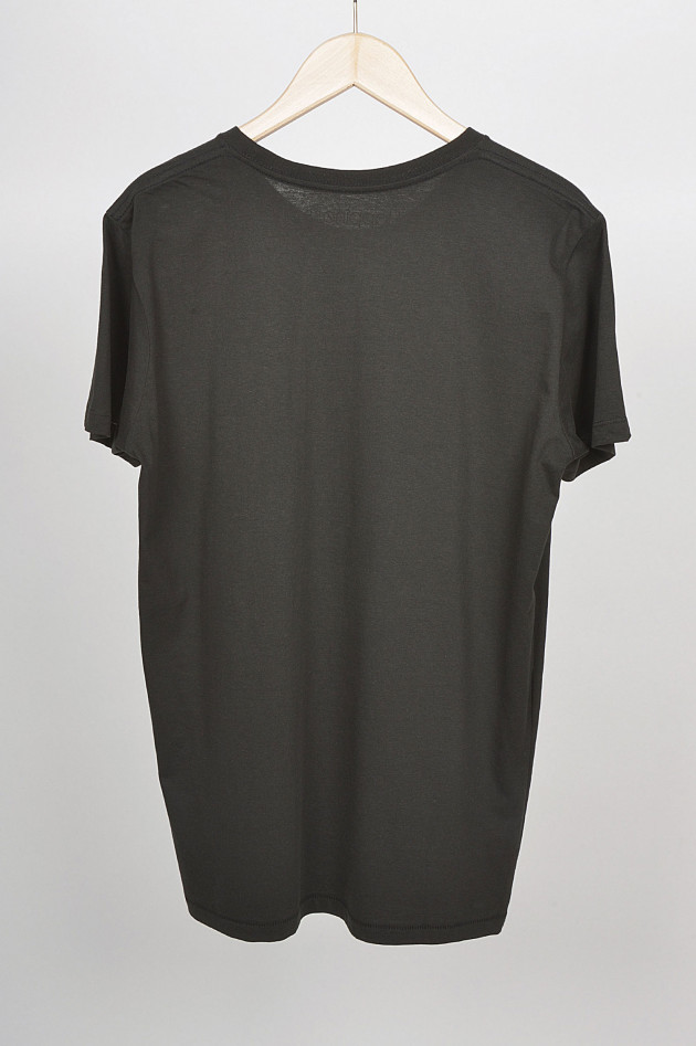 Happiness T-Shirt FAST in Schwarz/Braun